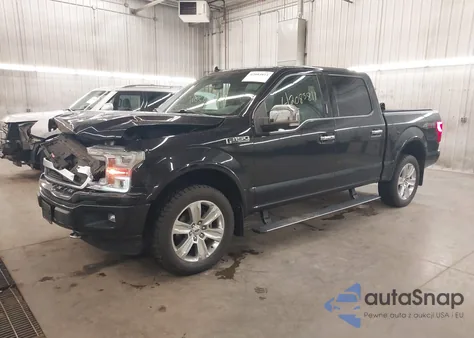 2019 Ford F-150 Platinum from USA, damaged, VIN 1FTEW1E45KFC92430